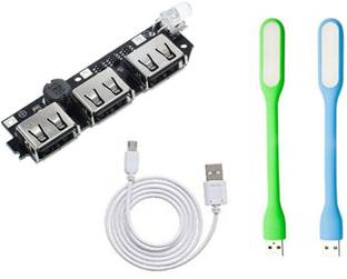 ERHIndia 1 Set 3 USB Power Bank Module Battery Charger Electronic Components Electronic Hobby Kit
