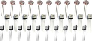 RANVIRKAR Very useful combo of 10pc LDR, 10pc BC547 and 10pc 2N2222 Transisor Electronic Components Electronic Hobby Kit