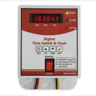 Magnus 10Prgm Timer Switch/Street Light Timer Programmable Electronic Timer Switch