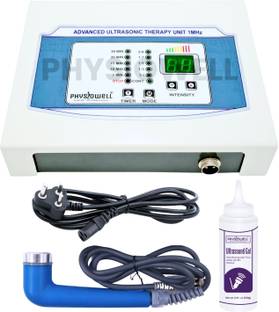 Physiotrack Ultrasonic 5 LED Therapy Unit Machine Body Massager for Pain Relief Ultrasound Physiotherapy Physiotherapy Equipment Electrotherapy Device