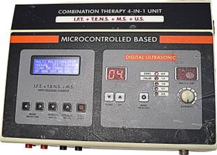 HEALTHCARE 4 IN 1 COMBO ( IFT + TENS + MS + US ) ELECTROTHERAPY UNIT Electrotherapy Device