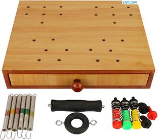 DSB PHYSIO MART Physio Therapy Multicolor Hand Zym Kit Board For Finger And Grip Exercises Hand, Wrist and Forearm Pain Relief Electrotherapy Device