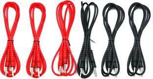 Physiogears IFT and Muscle Stimulator Wire for Physiotherapy machine ( Pack of 6 ) Physiotherapy Wire Electrotherapy Device