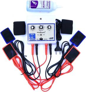 Physiowell Tens 2 Channel Physiotherapy Machine Mini Stimulator for Pain Relief With 1 Year Warranty Pain Relief Management Electrotherapy Device