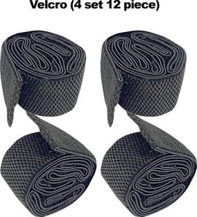 PHYSIO FACTORY Velcro Straps Use For All Physiotherapy (Pack Of 4 Set Piece Of 12 )Placing Rubber Pads Electrotherapy Device