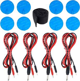 Physiowell Tens 4 Channel Tens Machine Accessories Combo Kit Physiotherapy Equipment Electrotherapy Device