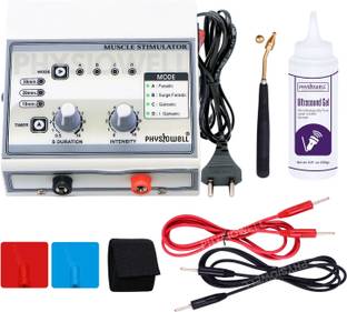 Physiowell Physiotherapy Machine Muscle Stimulator Digital LED Muscle Stimulator Equipment Machine for Physiotherapy Pain Relief Management Electrotherapy Device