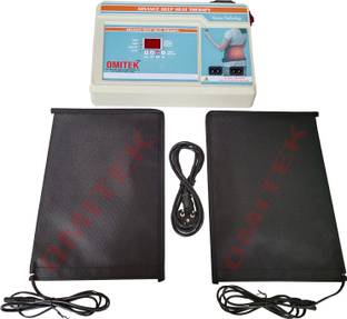 omitek Adv. 2 Channel Deep Heat With Timer Therapy Slimming Cellulite Deep Heat Therapy 2 Channel Equipment For home Visit and Clinic Purpose Electrotherapy Device