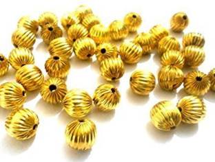 The Giftery Metal Finish Gold Beads for Jewellery Making Embroidery Hoop