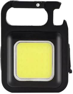 RECTITUDE Mini LED Work Light Portable Pocket Flashlight USB Rechargeable Hiking Key Light Torch