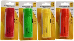 Stylopunk Mini Pocket Light Long Range torch with Android Charging Combo Pack 04 10 hrs Torch Emergency Light