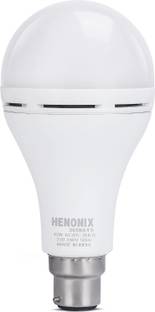 HENONIX 12 W Round B22 Inverter Bulb 4 hrs Bulb Emergency Light