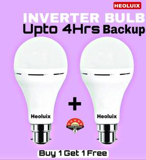 heoluix 12W Rechargeable Bulb 4 hrs Flood Lamp Emergency Light