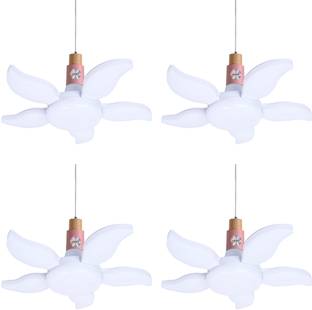 Make Ur Wish Home LED Light Bulb B22 High Bright Foldable Fan Blade LED Ceiling Lamp 24 hrs Bulb Emergency Light