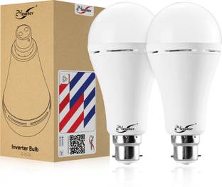 24 ENERGY 9W Rechargeable Inverter - Combo Pack of 2 | 4 hrs Bulb Emergency Light