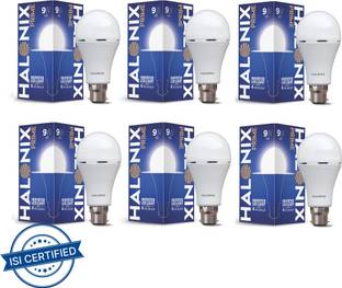 HALONIX LED PRIME INVERTER LIGHT 9W B22 CW PK6 4 hrs Bulb Emergency Light