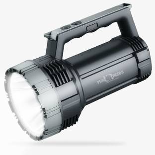 Pick Ur Needs Long Range Search Torch with Multi-Functional Rechargeable(Lithium) 1 Km 10 hrs Torch Emergency Light