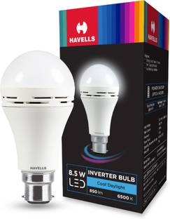 HAVELLS 8.5 W Inverter Standard B22 Inverter Bulb