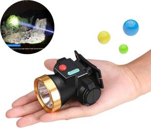 DPM 50w long range rechargeable head light (waterproof) 12 hrs Torch Emergency Light