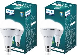 PHILIPS 14W NEO LED Bulb Pack of 2 with backup of upto 4 hrs Bulb Emergency Light
