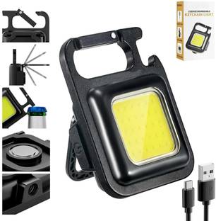 zenec Keychain LED Light Magnetic COB Light_for Fishing Outdoors & Camping 5 hrs cob 5 hrs Bulb Emergency Light