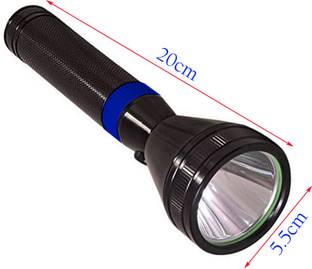 Small Sun High power Rechargeable 3 Mode LED Metal Body Torch 13W 800m Range 6 hrs Torch Emergency Light