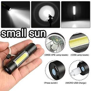 cilesis Small Sun Across 78 Countries International Standard zoomable Long 2 hrs Torch Emergency Light