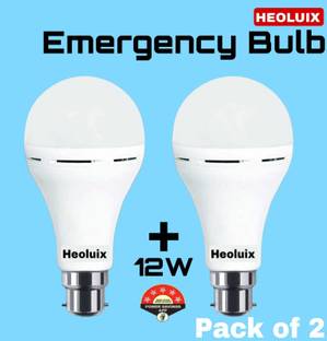 heoluix 12W Charging Emergency Bulb 4 hrs Bulb Emergency Light
