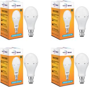 Wipro 15W Rechargeable LED Bulb (Pack of 4) with backup of upto 4 hrs Bulb Emergency Light