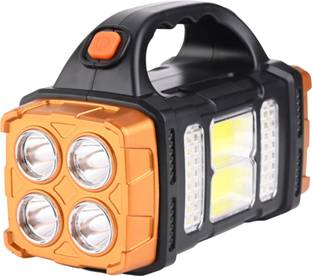 BK 10 IMPORT & EXPORT Solar Rechargeable Light 5 hrs Torch Emergency Light