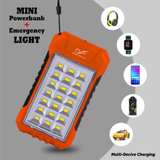 24 ENERGY Power Bank Cum 21 Hi-Bright LED Rechargeable Solar Light 5 hrs Lantern Emergency Light