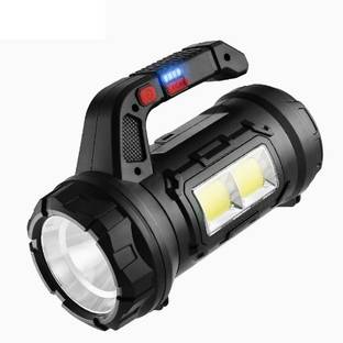 VOLTegIC 18W Built-in Battery Multi-Function Vehicle Working Light-Black 10 hrs Torch Emergency Light