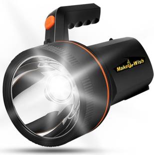 Make Ur Wish Emergency Search Torch Light 50W With Lithium Battery High Long Range (Range 2 Km.) 8 hrs Torch Emergency Light