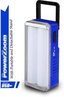 FIRSTLIKE Portable High-Bright 2 Tube With Android Charging Support Rechargeable 6 hrs Lantern Emergency Light