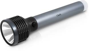 Cinefx 2in1 High Power Long-Range Rechargeable Metal Body 8 hrs Torch Emergency Light