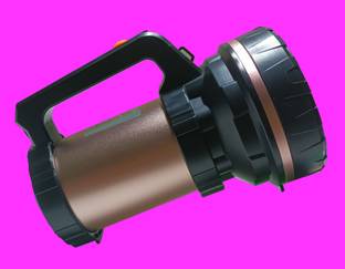 MitSales 2 Km Long Range With 125 W Bright LED,Jumbo Size ,3 Modes Supports Solar 8 hrs Torch Emergency Light