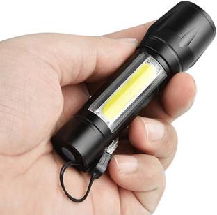 zenec Waterproof Dual Mode Powerful Long-Range Up to 1 KM Flashlight 6 hrs Torch Emergency Light