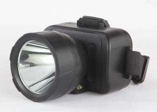 GLOBEAM Jugnu Rechargeable LED Headlamp with 2000mAh Battery, Headlamp Torch 5 hrs Torch Emergency Light