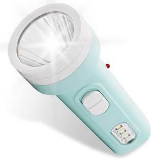Daily Needs Shop 2 In 1 Rechargeable Mini Emergency/Torch Light 25 Watt + 3 SMD with Sliding Plug 4 hrs Torch Emergency Light