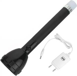 Zeus Volt 2Km Range Rechargeable 4800Mah Torch 5 hrs Torch Emergency Light