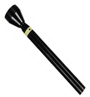 POWERBLAST Police Long Range Flashlight USA LED Light 5 hrs Torch Emergency Light