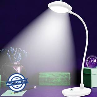 Pick Ur Needs Study Table Light Lamp Rechargeable With Touch On/Off Unique Switch Touch Dimmer 4 hrs Flood Lamp Emergency Light