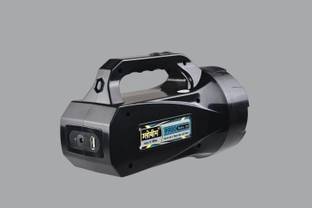 GLOBEAM 9900 Kisan Torch with Side Emergency Light 7000 mAh Battery with Long Range 12 hrs Torch Emergency Light