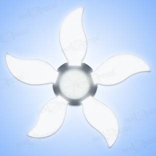 Daily Needs Shop 6 Fan Blade Decorative Bulb LED Deformable Lamp Ceiling Light With 24 hrs Bulb Emergency Light