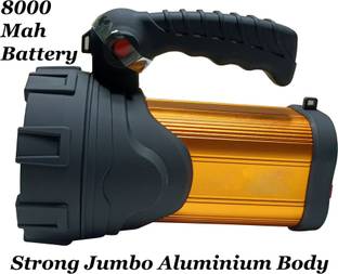 MNT Sales 3 Km Long Range With 450 W Bright LED,3 modes & Jumbo Water Proof Body 10 hrs Torch Emergency Light