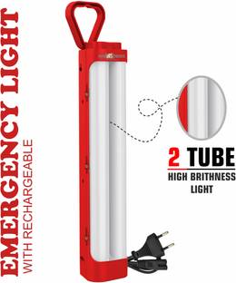 Make Ur Wish Chargeable Emergency Light With Touch Sensor On / Off 2 High Brightness LED Tube Torch