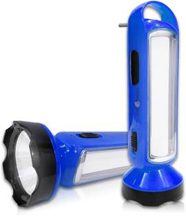 Pick Ur Needs Long Range LED Rechargeable Torch Lantern 5W +18 Bright SMD Tube 1600mAH Perfect Flashlight Torch