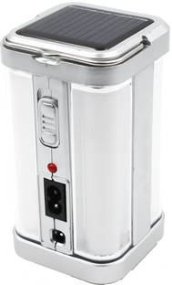 Daily Needs Shop Home Emergency 4 Side Tube Light with Solar 5 hrs Lantern Emergency Light