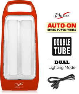 24 ENERGY Table Top Lantern with (Auto On Feature) Rechargeable & Portable Home 8 hrs Flood Lamp Emergency Light