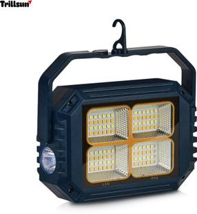Trillsun Portable Solar System with Mult-function Lighting mode Rechargeable 4 hrs Flood Lamp Emergency Light